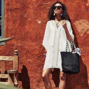 Bindya Lace-Up Cover-Up